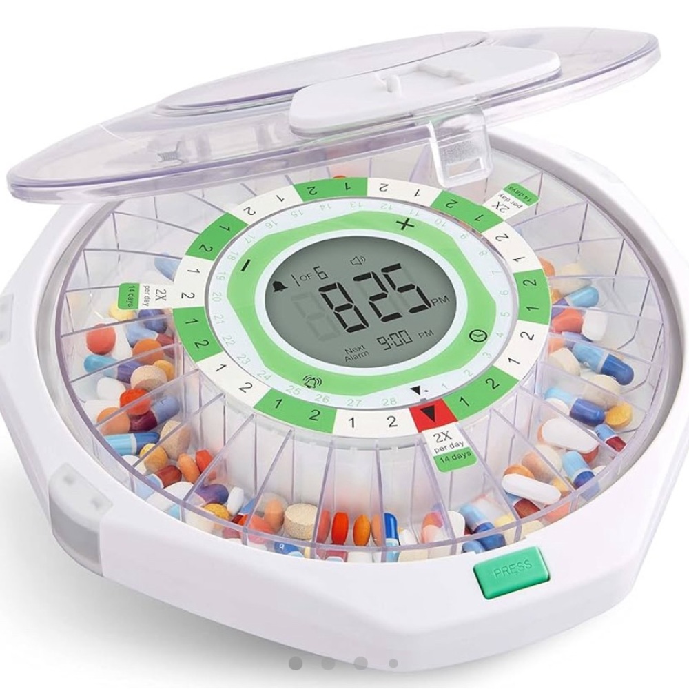 LIVEFINE NWT  NEW IN BOX 28 day automatic pill dispenser